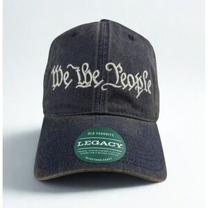 Legacy We The People Hat Mens OSFA Distressed Snapback Baseball Patriotic Cap